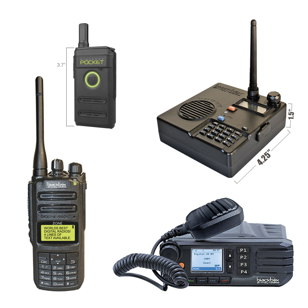 UHF, VHF, DMR(Digital) Portable/Mobile/Base Stations/Repeaters