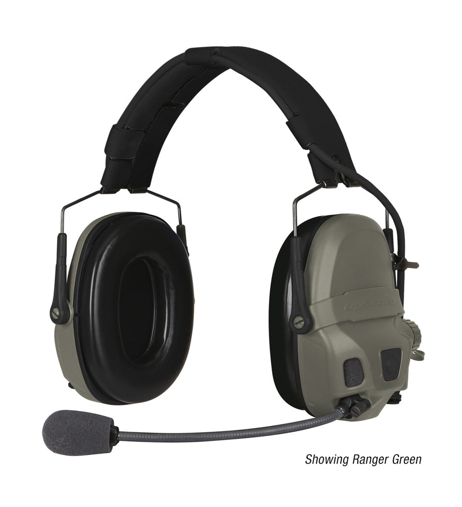 N101153-02-0000, N101153-02-0001, N101153-02-0002, N101153-02-0003 Ops-Core AMP Tactical Headset w/ Active Hearing Protection - Headset connectorized nfmi Comm Gear Supply CGS