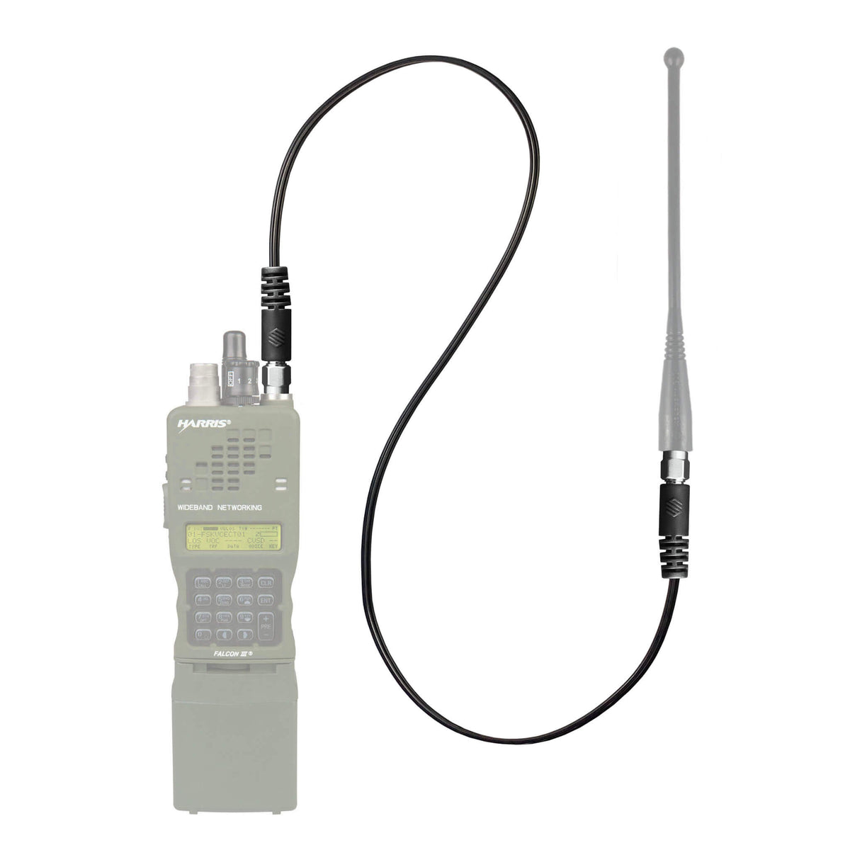 Tactical Antenna Relocation Kit(No Antenna Pouch) - Military