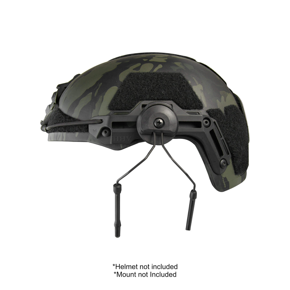 M-LOK Helmet Interface Mounting Plate Kit for Existing 3M & Other ARC Helmet Mounts
