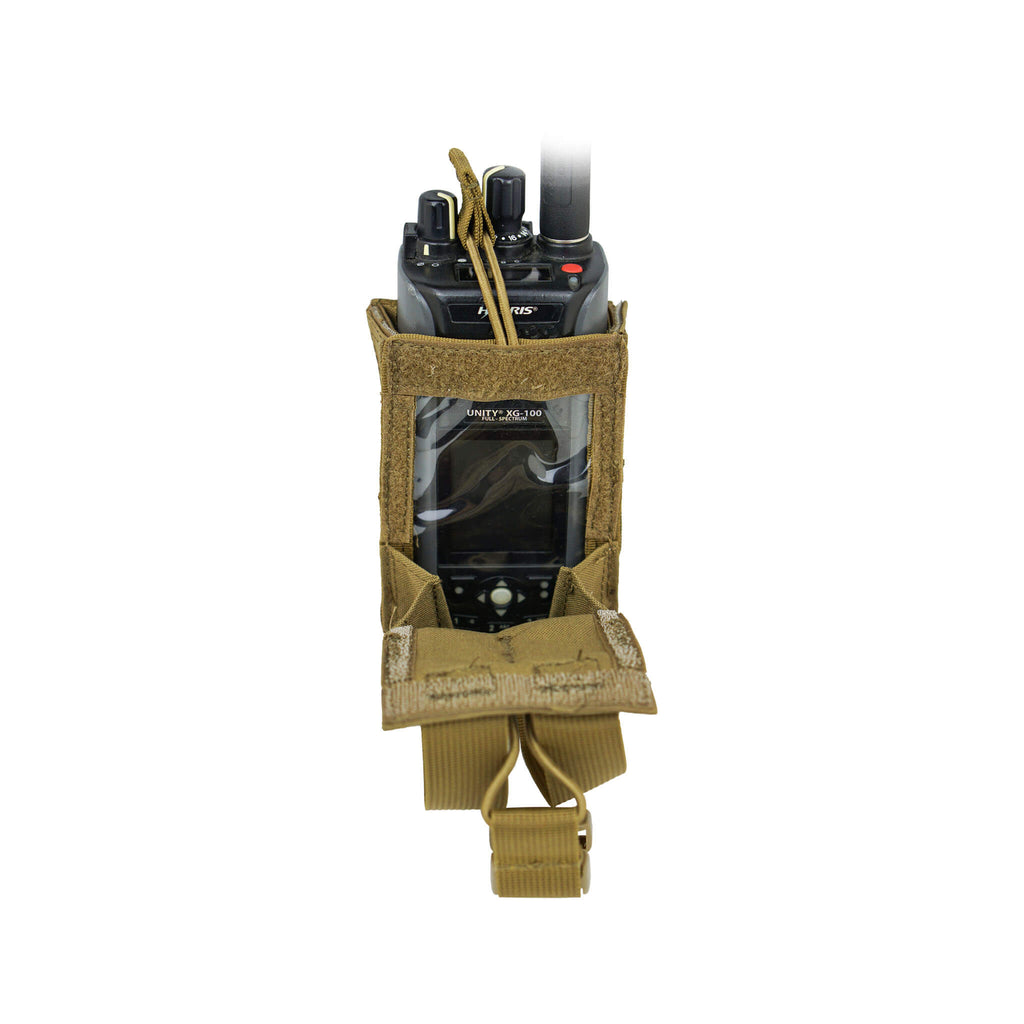 PRP-BK/CB/GN-ST/LG: The Patrol Radio Pouch Universal MOLLE/PALS Tactical Radio Pouch/Holster Featuring Access to Screen & Keypad police law enforcement public safety mlitary FLEX RADIO 2.0 POUCH High Speed Gear Radio MOLLE Taco Comm Gear Supply CGS