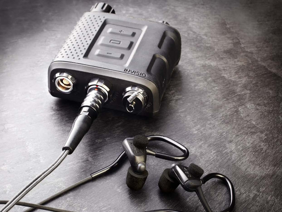 TEA-INVISIO X5 In-Ear Headset For X50 PTT Only – Comm Gear Supply