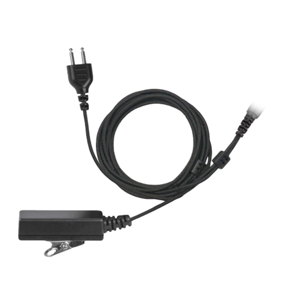 P/N: B2W-SNL-01 - Mic Kit 2 Wire w/ Braided Cable for Hearing Protection(Ear Pro) Headsets: 3M, Howard Leight, Pro Ears, MSA & More- Fits: 2 Pin Kenwood, Baofeng, BTECH, Rugged Radios, Diga-Talk, TYT, AnyTone, Relm/BK Radio, Quansheng, Wouxon Comm Gear Supply CGS