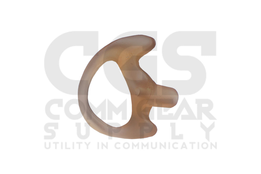 Semi custom ear mold ear mold for radio earpiece clear or black acoustic tube Comm Gear Supply CGS