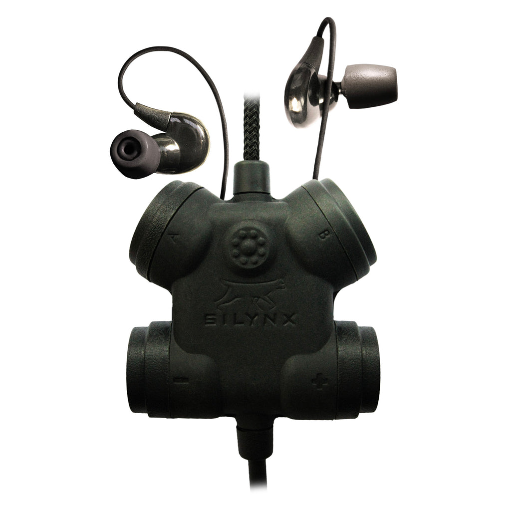 Clarus FX2 Tactical In-Ear Comms System CFX2ITNB-10 For BaoFeng: UV9R, UV9R Plus, BF-A58, UV-XR, GT-3WP, BF-9700, UV-5S, BF-R760, UV-82WP BF-558, BF-N9, UV9R Pro,  Comm Gear Supply CGS
