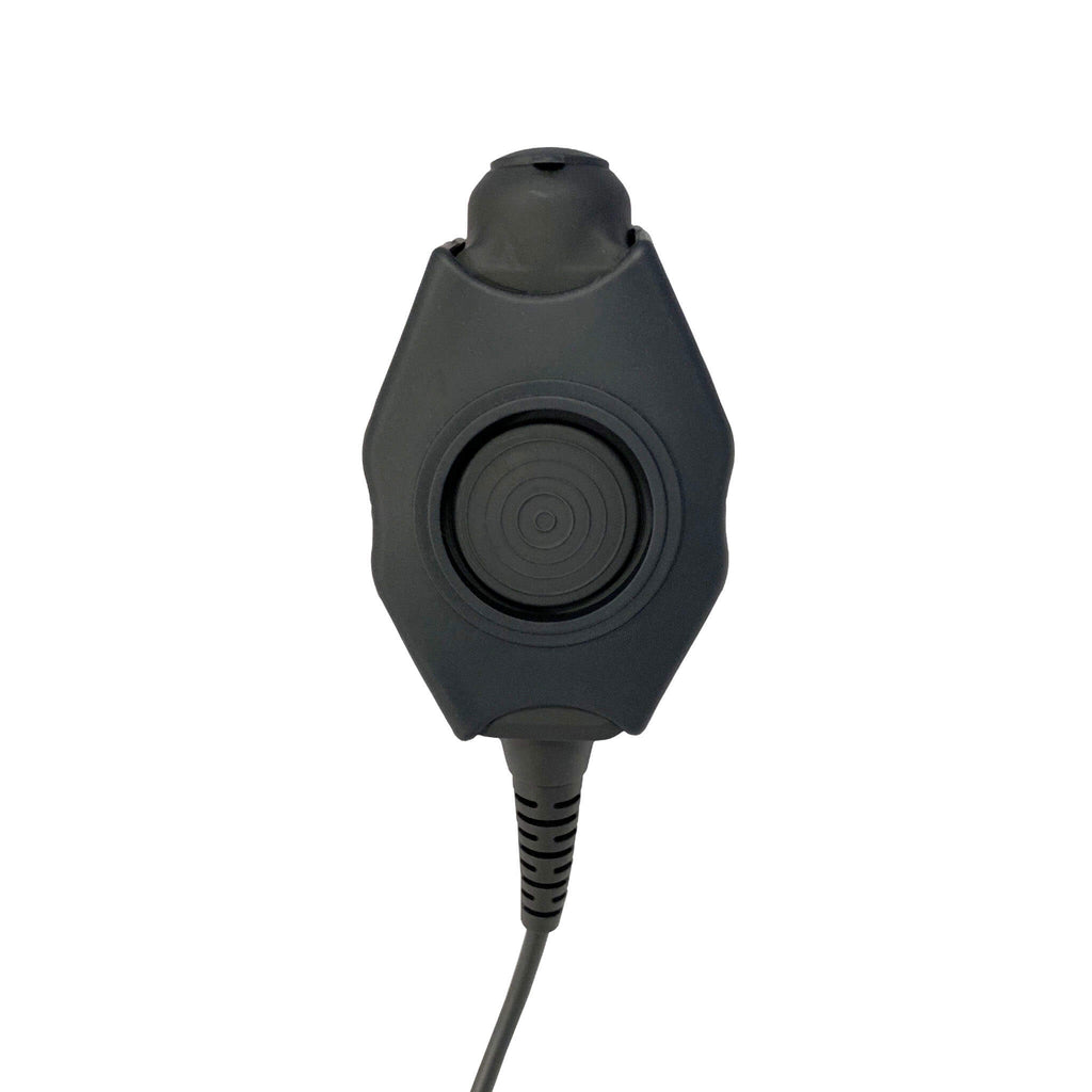 PT-PTTV1-01RR: Tactical/Military Grade Quick Disconnect Push To Talk(PTT) Adapter. Helicopter Helmet Comms 3M, PELTOR, COMTAC, TEA, TCI, LIBERATOR - 2 Pin Kenwood, Baofeng, BTECH, Rugged Radios, Diga-Talk, TYT, AnyTone, Relm/BK Radio, Quansheng, Wouxon Comm Gear Supply CGS
