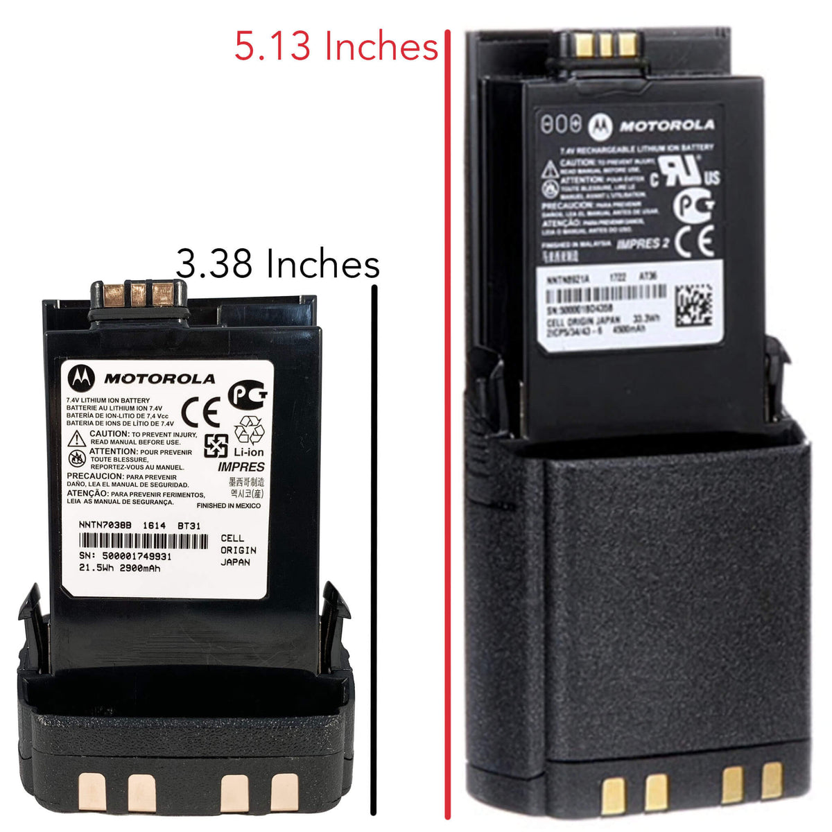 Batteries & Chargers for Two Way Radio/Walkie-Talkie – Comm Gear Supply