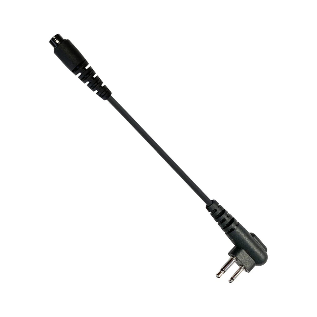 P/N: LT03SR: Mic & Earpiece Radio Kit - Quick Disconnect (Hirose) 2 Pin Motorola HYT Tekk BearCom Yaesu Blackbox & More Comm Gear Supply