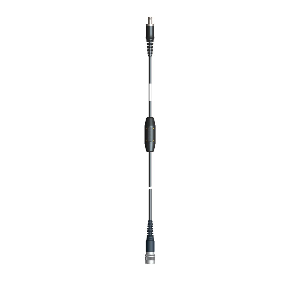 INV17362 INV-V-12HR: 12 Pin Hirose Quick Disconnect Adapter Cable for the Invisio V Series Control Box/PTT(V10, V20, V50, V60- GEN I & GEN II). Option to add Radio Adapter before adding to cart or you can use an existing 12 Pin Hirose Quick Disconnect Radio Downlead Comm Gear Supply CGS