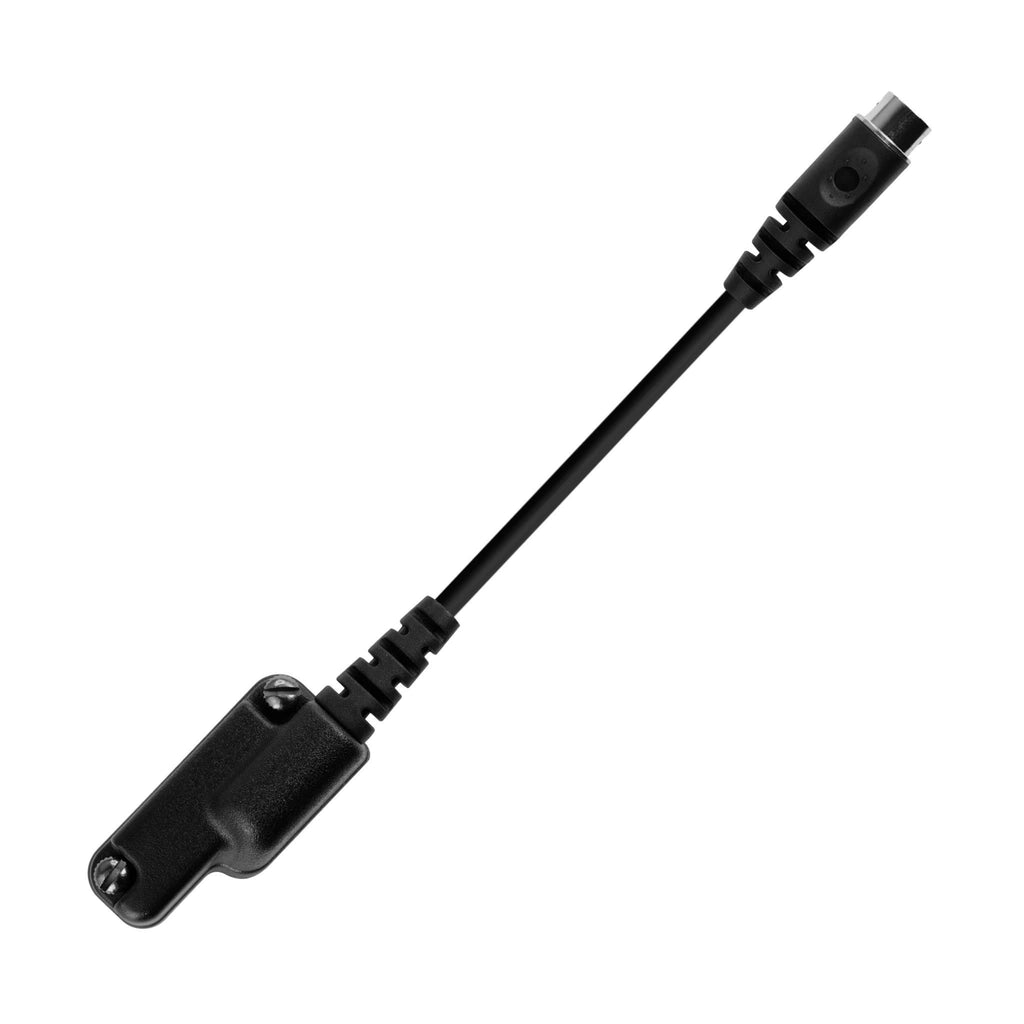 Radio Adapter for Mic/Earpiece - Vertex pa-512 12SR: Law Enforcement/High Professional Grade 6 Pin Radio Adapter Fits: Vertex: VX-530, VX600 VX800 VX900MH-360M, MH-450, VH-110, VH-115M, VH-120 quick release quick disconnect Comm Gear Supply CGS hirose