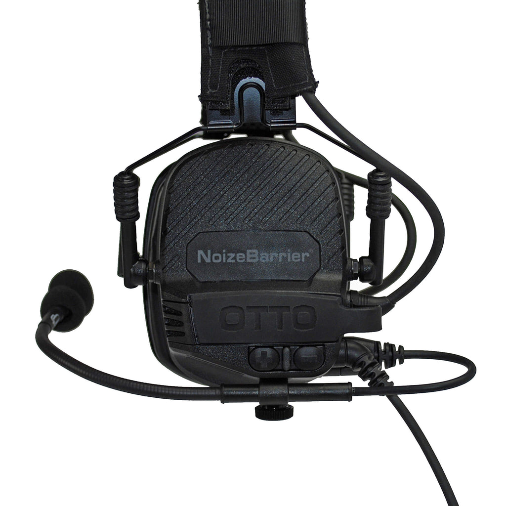 OTTO TAC NoizeBarrier Tactical Radio Headset w/ Active Hearing Protection -  Harris: XL-150/P, XL-95/P, XG-100, XG-100P, XL-185, XL-185P, XL-185Pi, XL-200, XL-200P, XL-200Pi V4-11032FD V4-11032BK V4-11032OD V4-11033FD V4-11033BK V4-11033OD V4-11054BK V4-11055BK V4-11056BK V4-11058BK V4-11082BK Comm Gear Supply CGS