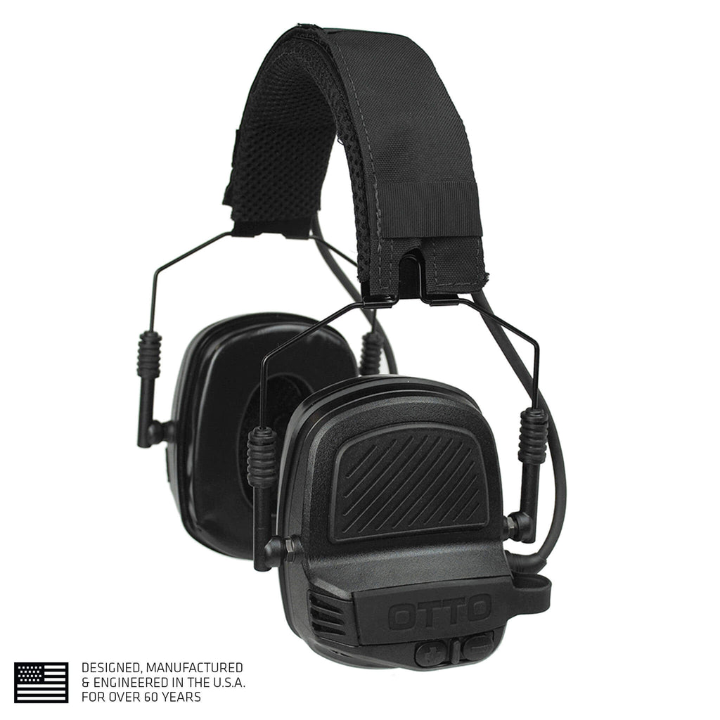 OTTO NoiseBarrier SA Range Headset ear pro ear pro peltor impact howard leight V4-11072BK, V4-11072OD, V4-11072FD Comm Gear Supply CGS