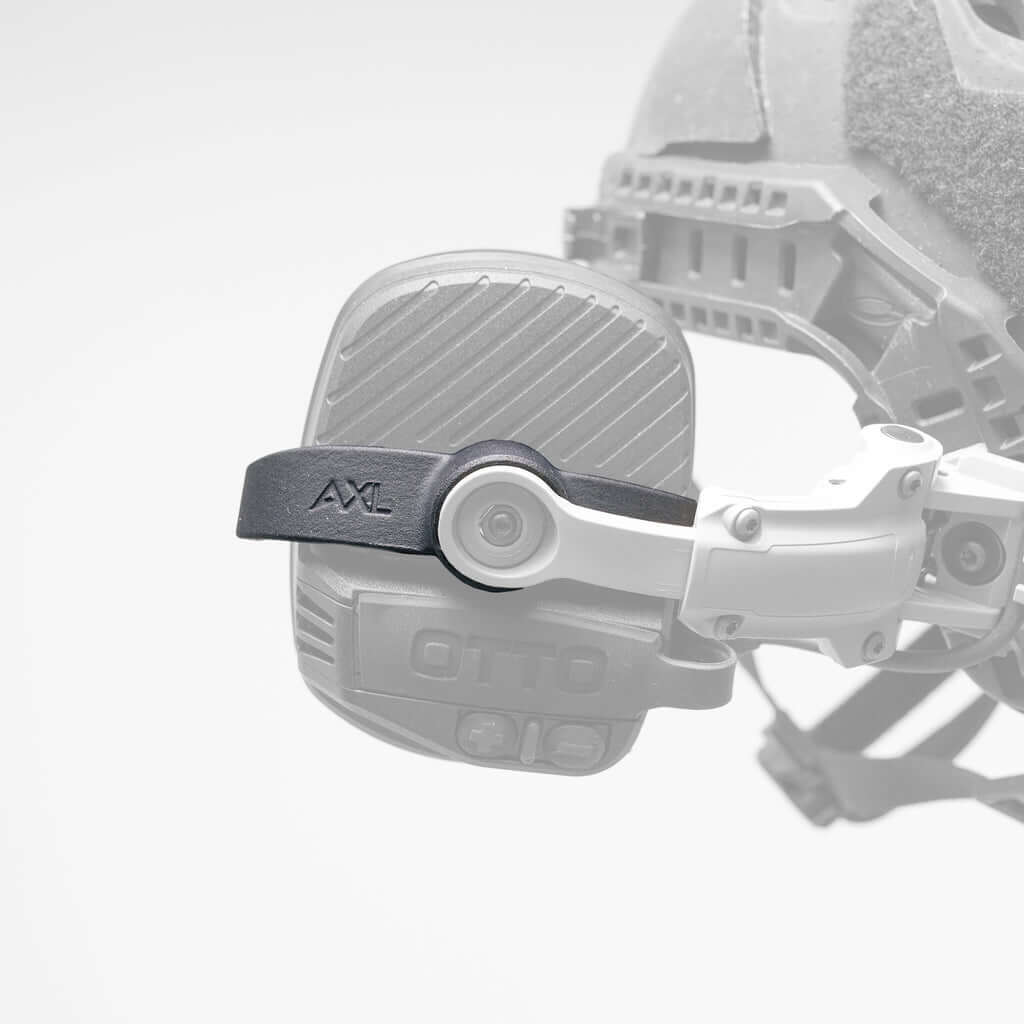 17123: The AXL Link Adapters allows you to easily attach&nbsp;existing Ops-Core AMP Helmet Rail Mounts to OTTO NoizeBarrier TAC &amp; Range SA