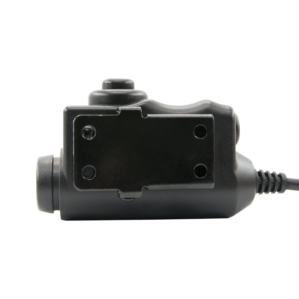 P/N: M51-MIL: Tactical Headset Push To Talk(PTT) Adapter for Harris, Thales, Tri, PRC, Falcon Series, MBITR Series, (U229/U329 Connector).& Compatible w/: NATO/Military Wiring, Select 3M Peltor Comtac & TCI Liberator Models, Earmor, PolTact, Utilizes the standardized NEXUS TP-120 Connector. Comm Gear Supply CGS
