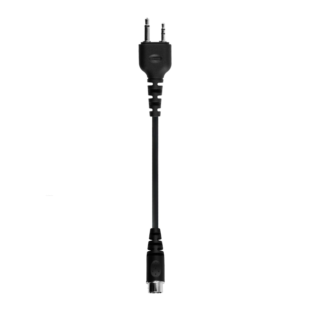 P/N: 31SR: Law Enforcement/High Professional Grade 6 Pin Radio Adapter Fits: Icom IC-F3, IC-F3S, IC-F4, IC-F4S, IC-F10, IC-F20, IC-H2, IC-H6, IC-J12, IC-M5, IC-U12, IC-U16, IC-40 & Alinco: DJ-PB27, PB20, DJ-CH272, CH202, TX/RX31, PX31- Connects to the top of the radio. Comm Gear Supply CGS