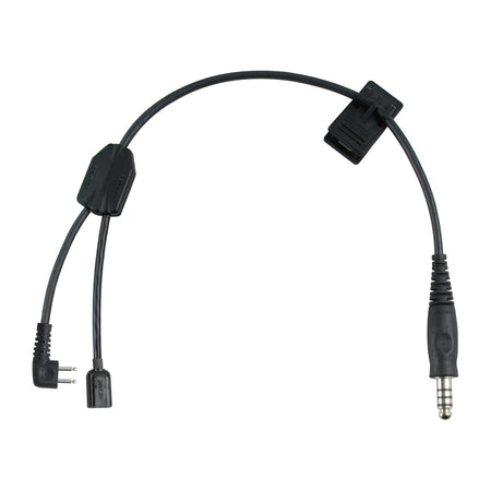 3M Peltor NATO Downlead Y Harness for Non-Comms Peltor Headsets