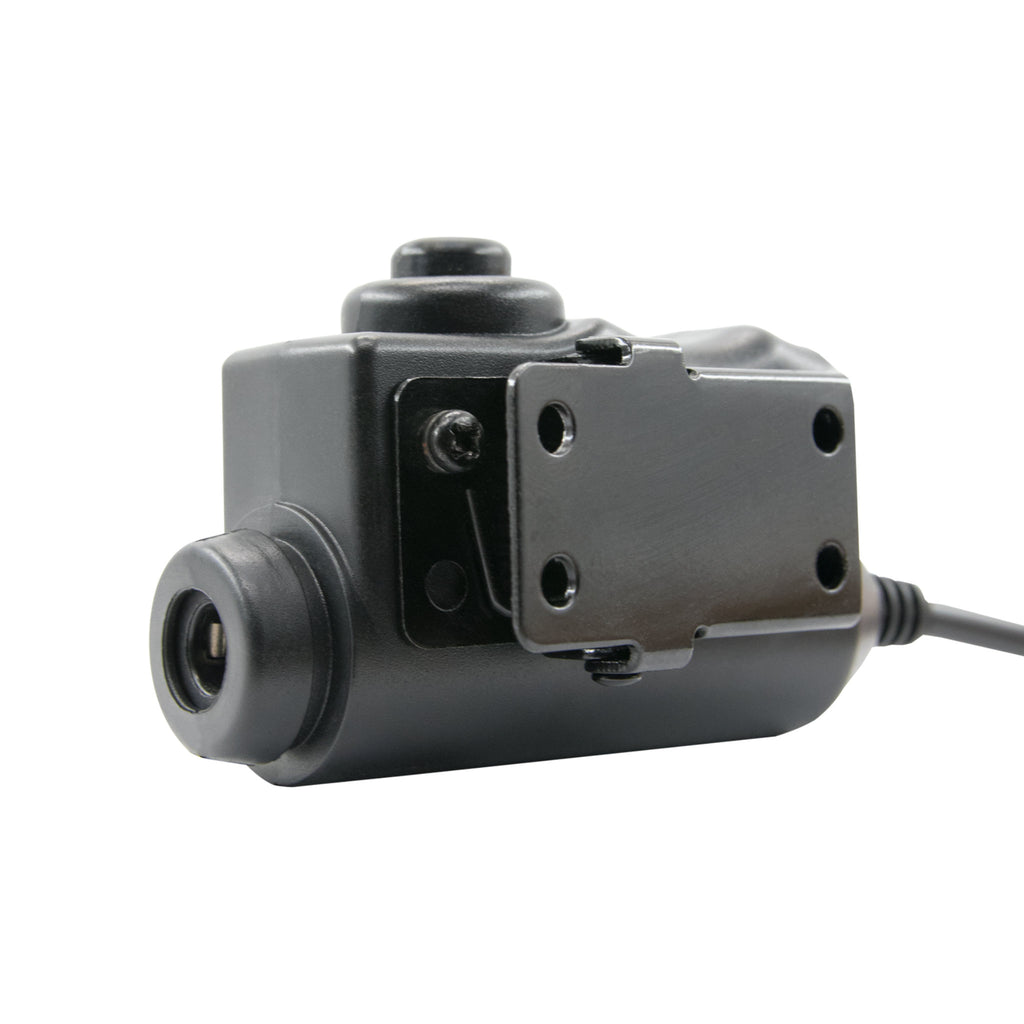 P/N: M51-MIL: Tactical Headset Push To Talk(PTT) Adapter for Harris, Thales, Tri, PRC, Falcon Series, MBITR Series, (U229/U329 Connector).& Compatible w/: NATO/Military Wiring, Select 3M Peltor Comtac & TCI Liberator Models, Earmor, PolTact, Utilizes the standardized NEXUS TP-120 Connector. Comm Gear Supply CGS