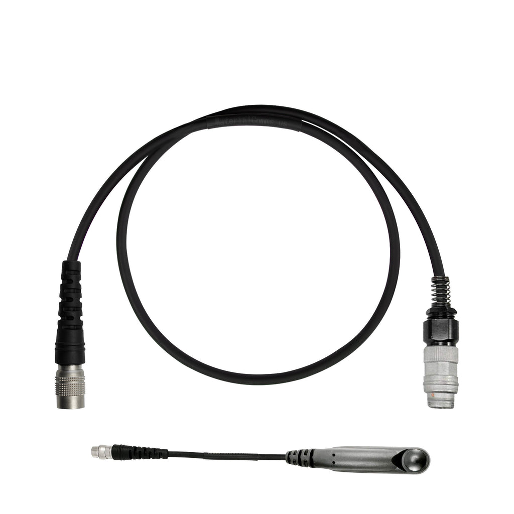 SCU-35SR: 6 Pin Hirose Quick Disconnect Adapter Cable for the Comtac VII/TMAS/SCU-300 Control Box/PTT for Motorola XPR3300/XPR3300e, XPR3500/XPR3500e, DP3440, DP3441, DP3661, DP2000/e, DP2400/e, DP2600/e, TETRA MTP3100, MTP3200, MTP3250, MTP3250, MTP3500, MTP3550, XIR P6600, XIR P6608, XIR P6620, XIR P6628, MTP850, MTP3550, DEP550, DEP570 Comm Gear Supply CGS