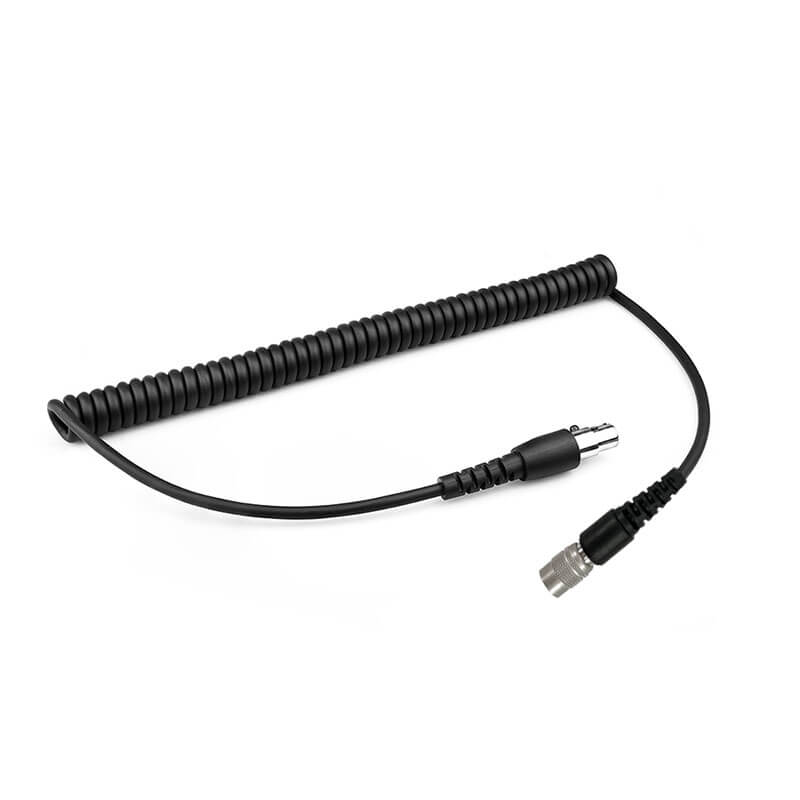 5Pin-SR: 5 Pin XLR High Noise Headset adapter cable to connect to Hirose Quick Disconnect Connector Connector for Two-Way Radio/Walkie Talkie Comm Gear Supply CGS