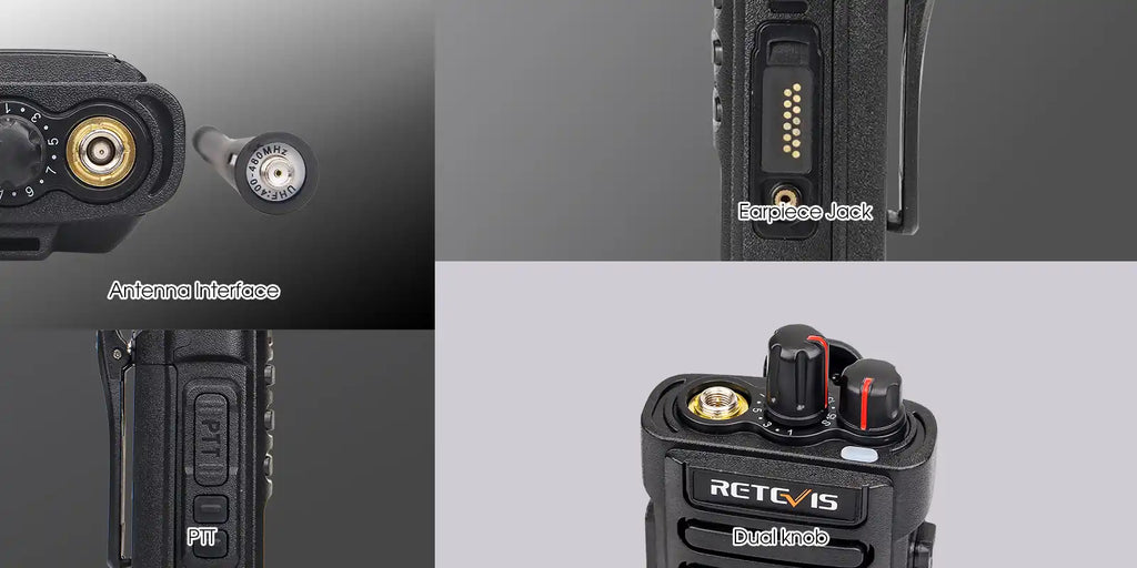 P/N: RT29D-BT: Retevis RT29D Waterproof Heavy Duty UHF Bluetooth DMR Portable Radio Comm Gear Supply CGS