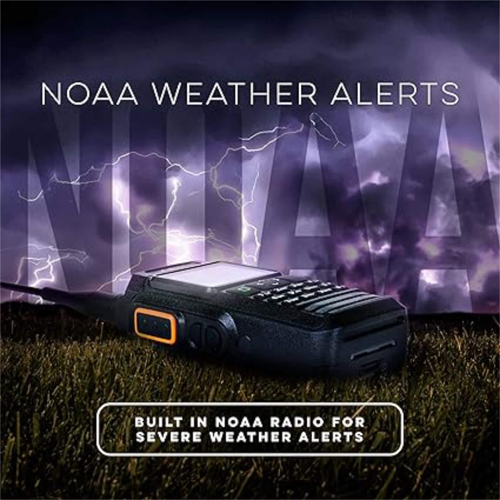 P/N: UV-PRO: BTECH UV-PRO IP67 Dual Band VHF/UHF Two-Way Radio – Equipped with APRS, Bluetooth, GPS, Text Messaging, Aviation Band Scanner, NOAA Weather Alerts, and a USB-C Rechargeable Battery. Comm Gear Supply CGS