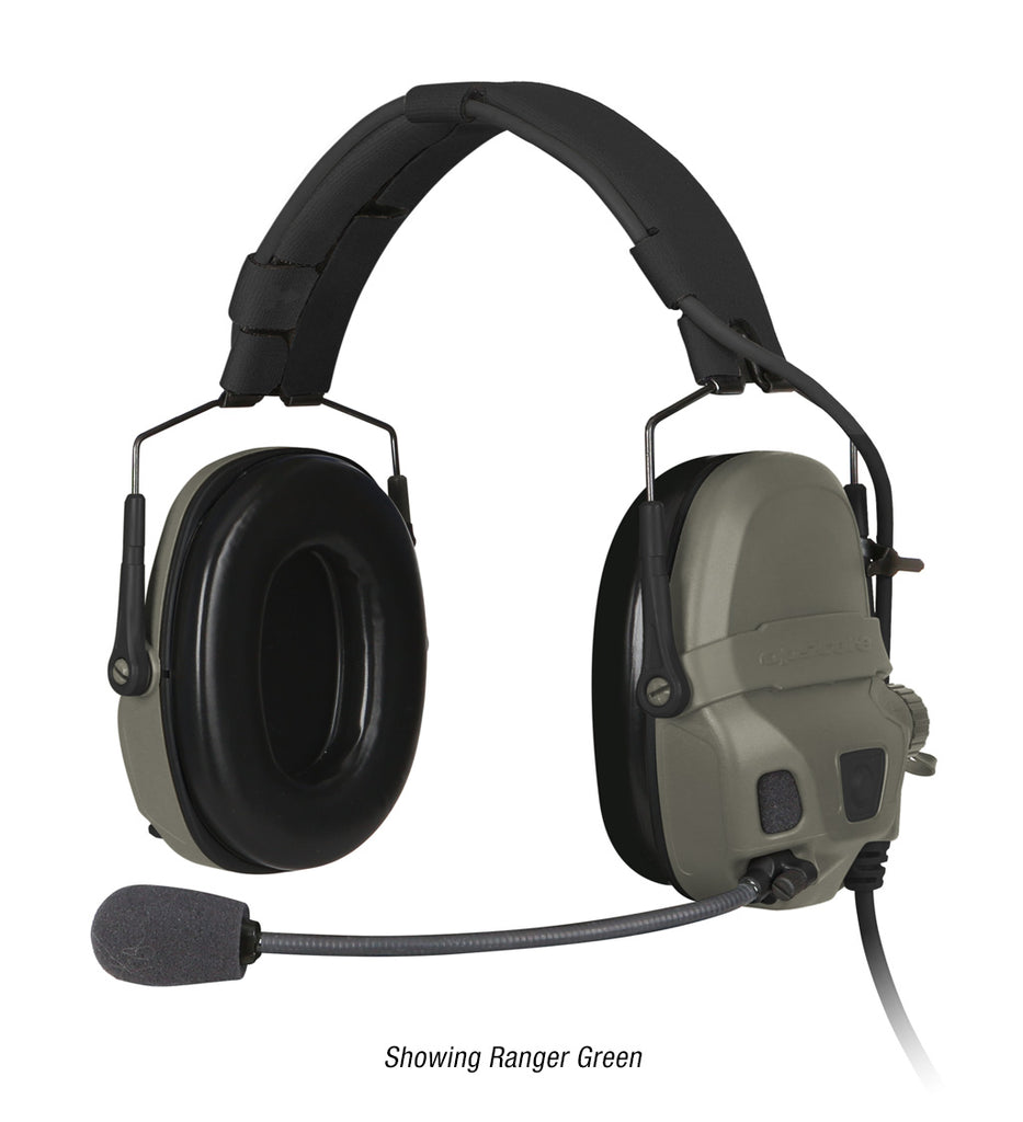N101153-01-0200, N101153-01-0201, N101153-01-0202, N101153-01-0203 Ops-Core AMP Tactical Headset w/ Active Hearing Protection - Headset Only Fixed Single Lead U174 Comm Gear Supply CGS