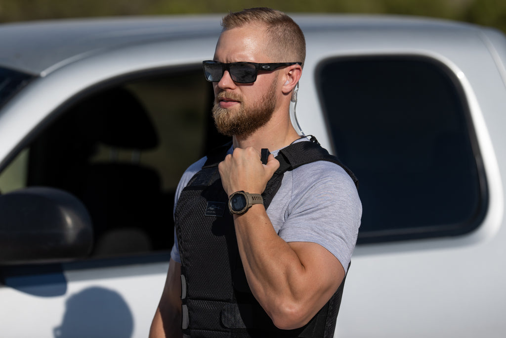 Tactical Mic & Earpiece Braided Fiber Kit - Baofeng, BTECH GMRS-PRO and UV-PRO Comm Gear Supply CGS B2W03BSR