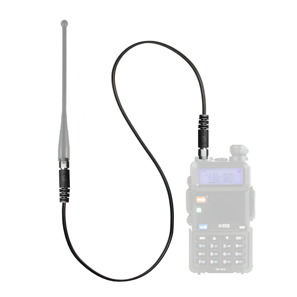 M.A.S.T Mast modular antenna system Tactical Antenna Relocation Kit - Baofeng Radios UV-5R, GT-3 Mark ii, UV-3R, UV-3R+, BF-F8+, UV-82, UV-82C, UV-82HP, BTECH GMRS-V1 GMRS, MURS-V1, UV-5X3, DMR-6X2 ARK-BAO Comm Gear Supply CGS