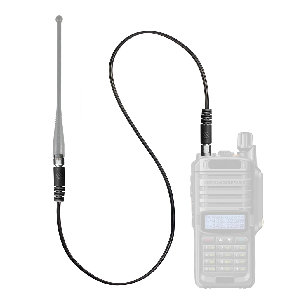 M.A.S.T Mast modular antenna system Tactical Antenna Relocation Kit - ARK-RHA - For Retevis: RT29, RT47, RT48, RT82, RT83, RT87, HYT: PT-790, TC-3000, TC-3600, TC-610P, TC-780, TC-780MPT, Ailunce: HD1, AnyTone: AT-D868-UV, AT-D878-UV DMR, Yaesu Handheld Radios Comm Gear Supply CGS