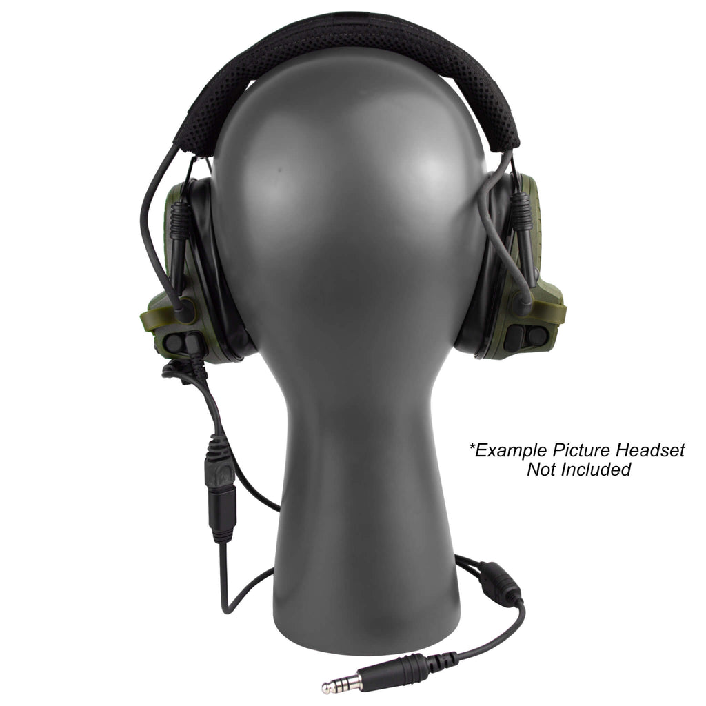 otto noizebarrier tac range sa electret dynamic high low impedance microphone ear pro y harnes PT-YH-N 3M PELTOR Left right Side Boom Harness, NATO Wiring, FL6AF PELTOR 3M Product Number FL6AF3M ID 7000141070 UPC 07318640037953, 04046719391431 ComTac II, ComTac III, ComTac V, & ComTac VI ComTac 2, ComTac 3, ComTac 5, & ComTac 6 Comm Gear Supply CGS