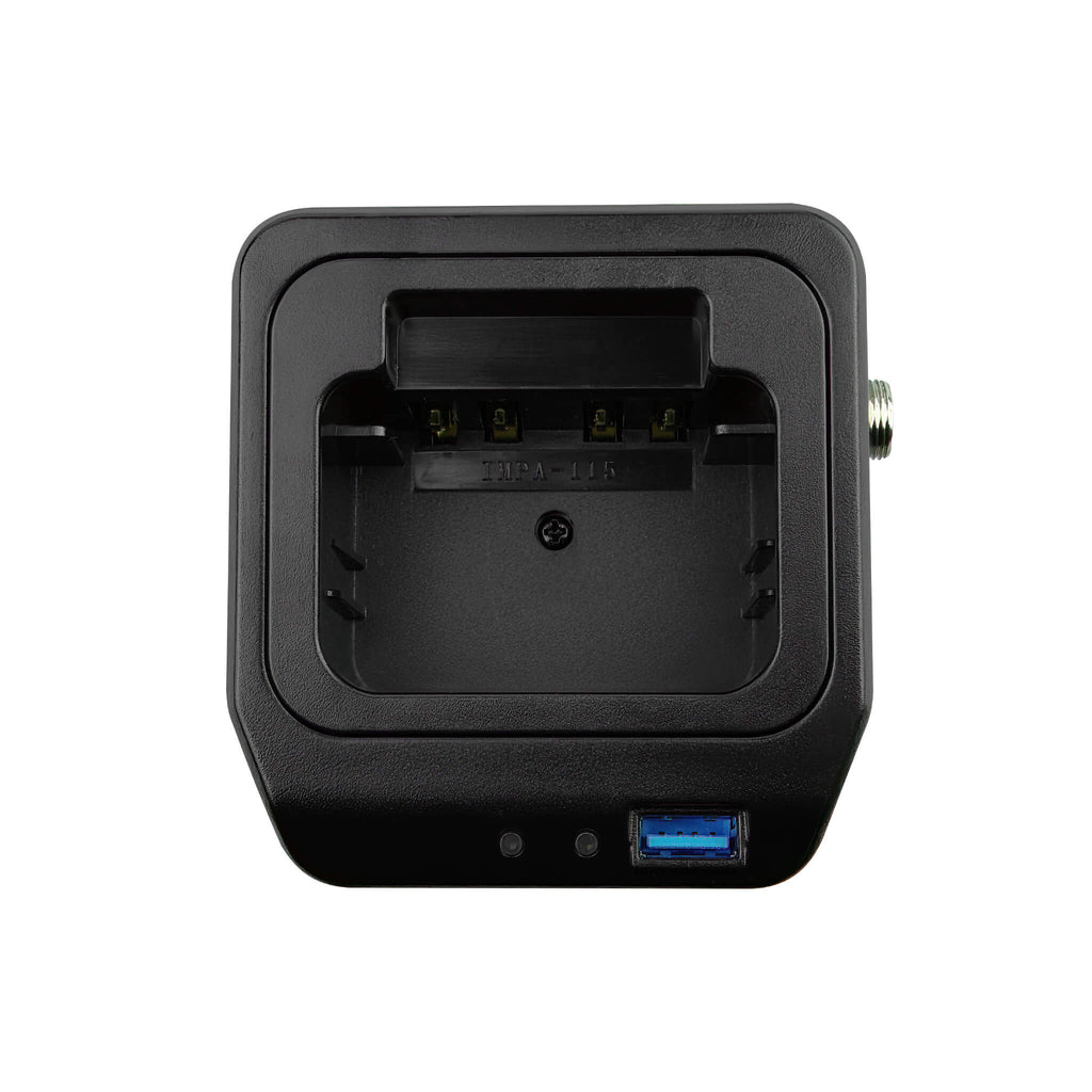 IMPA-DC1-IMPA-203: Complete Law Enforcement/Tactical In-Vehicle Charger for Kenwood Radio/Walkie NX220, NX320, NX420, NX3200, NX3220, NX3300, NX3320, NX3400, NX3420, TK2160, TK2170, TK2360, TK3140, TK3160, TK3170, TK3173, TK3360, TH-072A Comm Gear Supply CGS