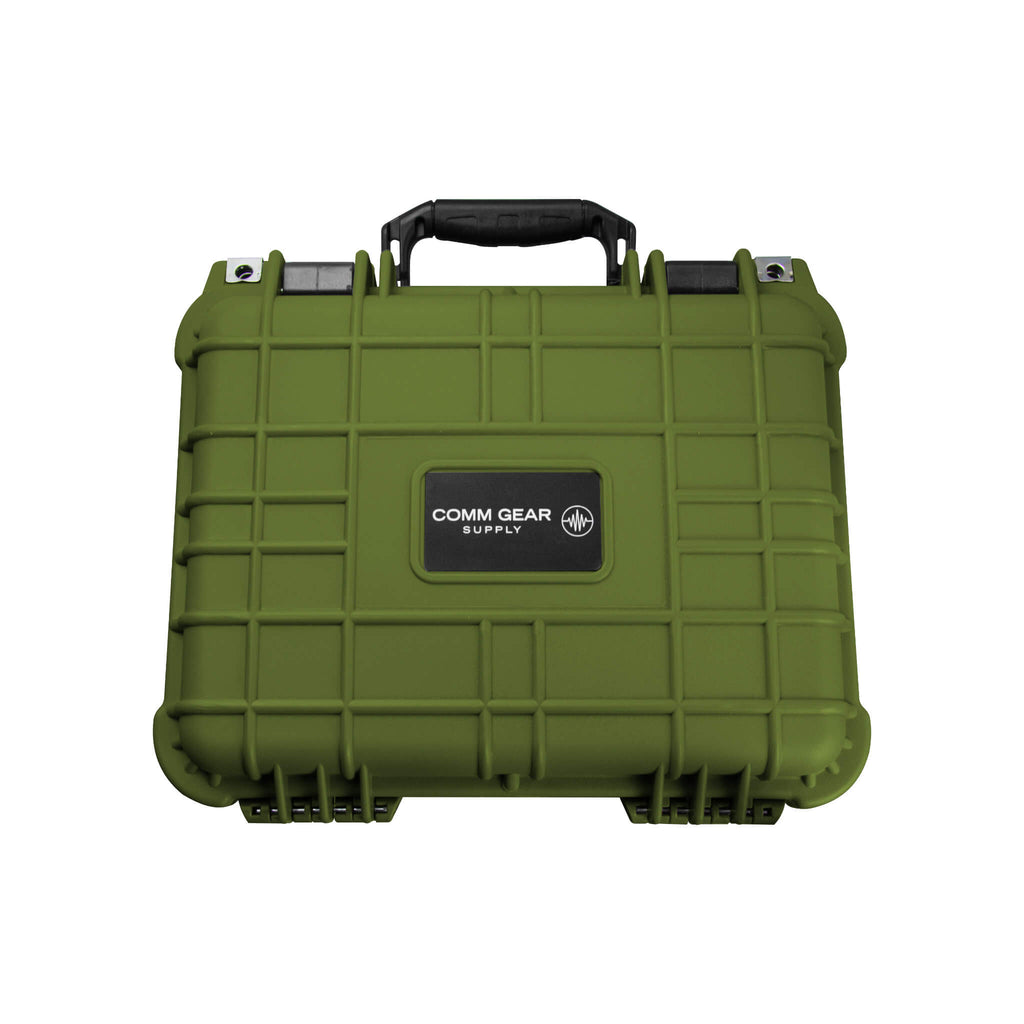 eylar SA00001 CASE-2-BLK CASE-2-GRA CASE-2-TAN CASE-2-GRN CASE-2-YEL: Hard Shell Protective Case; Ideal for Single Tactical Headset and other comms accessories comm gear supply