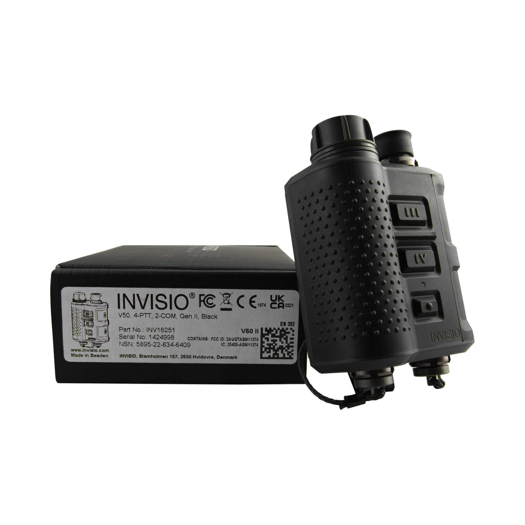 Invisio V50 GEN II Multi-Comm Port Control Box(Battery Powered) – Comm ...