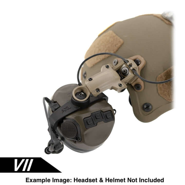 AXL RAC Link GEN II/Ops-Core Mount Kit for: 3M Peltor ComTac, SwatTac ...
