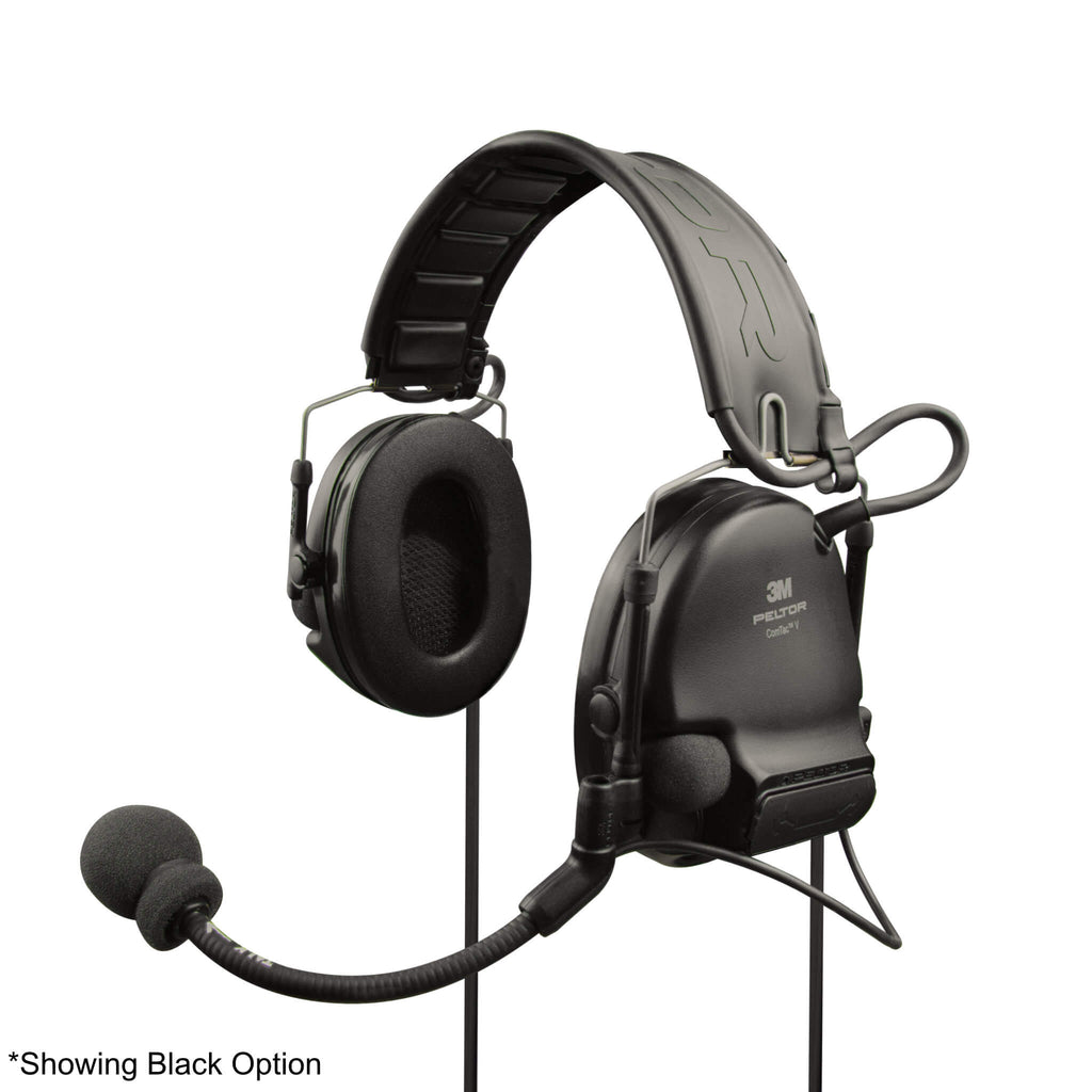 MT20H682FB-19-cy MT20H682FB-19-gn MT20H682FB-19-sv: 3M Peltor DUAL COMM ComTac V Tactical Headset with 2 U174 Downlead