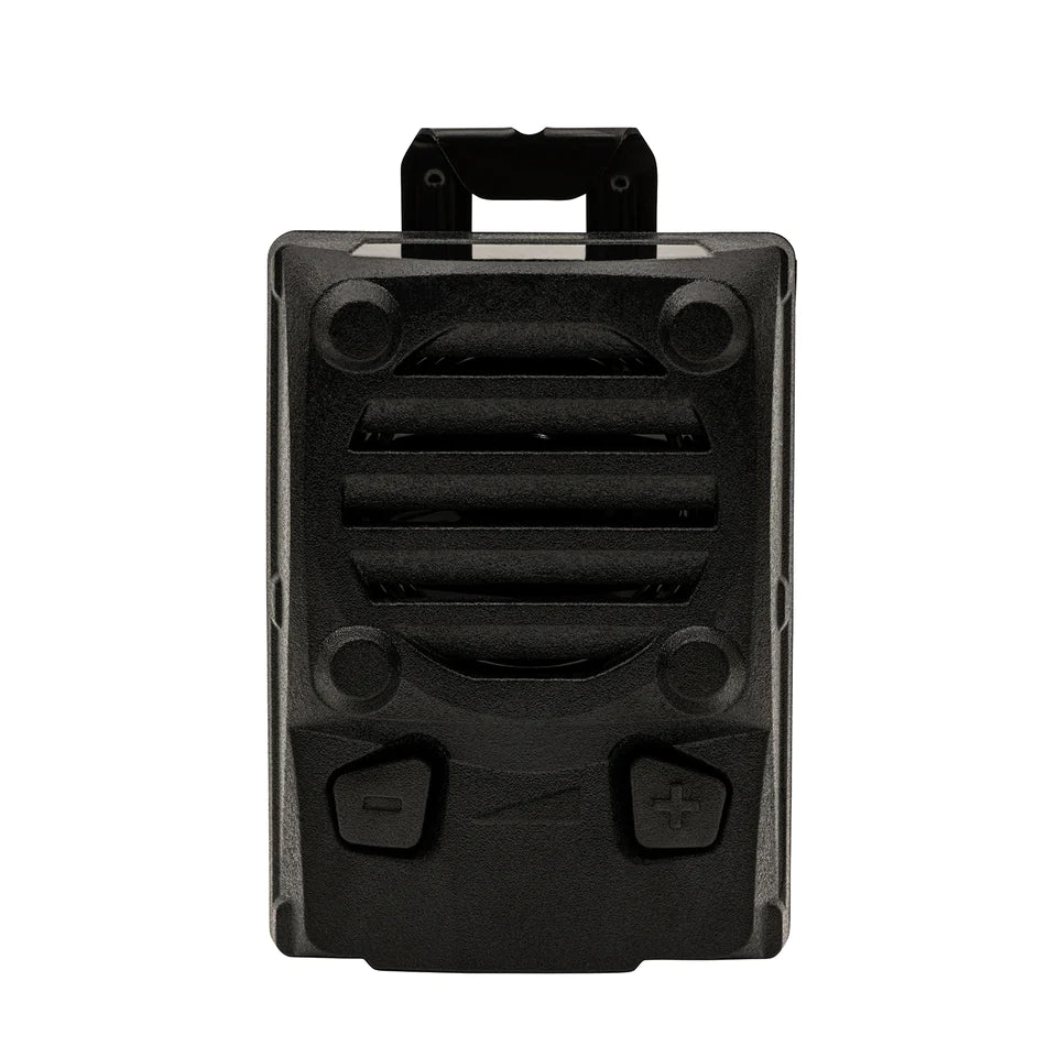 MIRA Safety VPU-1 Respirator Voice Projection Unit amplifies and projects your voice while wearing a respirator. It’s an ideal solution for professionals who need to be heard loud and clear, but who also need to wear a PPE mask on duty. Working with your existing gas mask and gas mask microphone, our VPU features a rechargeable battery and is optimized to withstand exposure to extreme temperatures, vibration, water, salt fog, and dust. Comm Gear Supply CGS