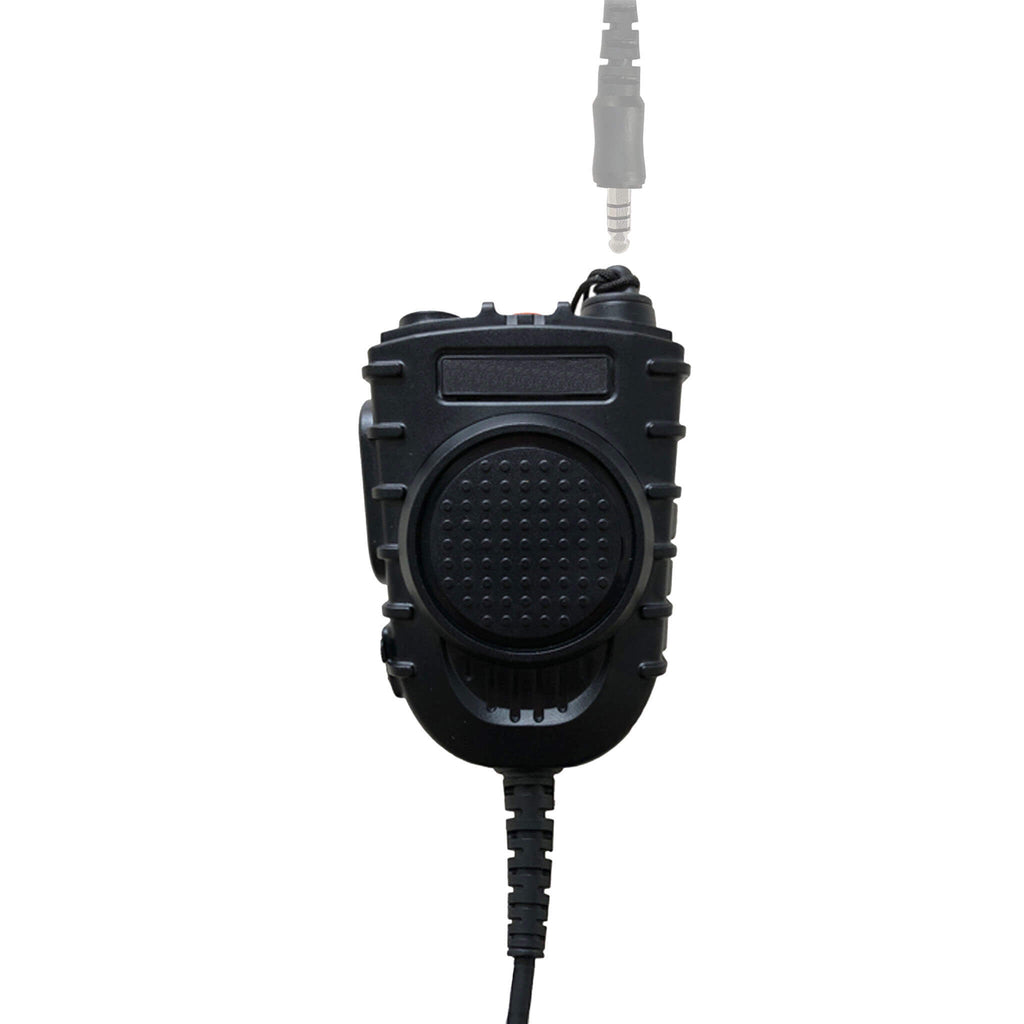 modular speaker mic msm ESM-50-HA4-04 ESM-50-HA4-00 CGS-PTTSM-V1-29 Tactical Radio Adapter/PTT for Headset NATO/Military or US/Civilian Wiring w/ Electret Microphone; Gentex, Ops-Core, OTTO, Peltor, Savox, Helicopter Comms Gentex, Ops-Core, Helicopter - Harris(L3Harris) XG-100, XG-100P, XL-185, XL-185P, XL-185Pi, XL-150/P, XL-95/P, XL-200, XL-200P, XL-200Pi ESM-50-HA4-03E Comm Gear Supply CGS