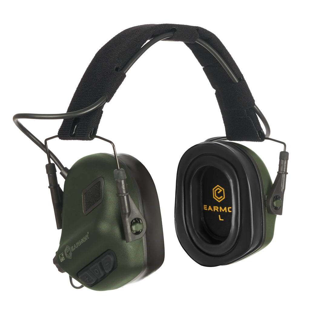 Eamor M31 Plus Active Hearing Protection & Enhancement Headset For Airsoft, Tactical Training, Recreation, etc. Comm Gear Supply CGS