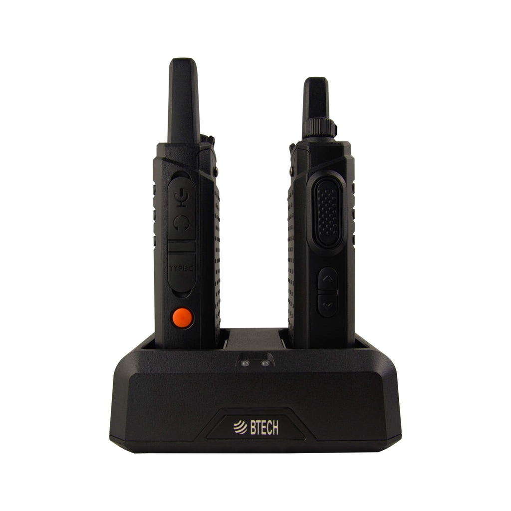no license radio 2PACK-FRS-B1: The BTECH FRS-B1 are license free FRS walkie talkies programmed with all 22 FRS channels used by FRS radios. Comm Gear Supply CGS