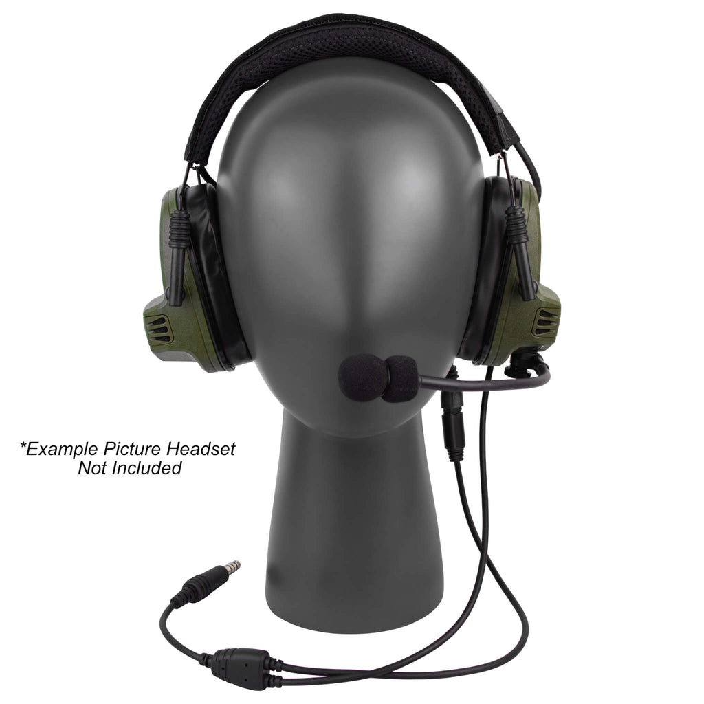 otto noizebarrier tac range sa electret dynamic high low impedance microphone ear pro y harnes PT-YH-N 3M PELTOR Left right Side Boom Harness, NATO Wiring, FL6AF PELTOR 3M Product Number FL6AF3M ID 7000141070 UPC 07318640037953, 04046719391431 ComTac II, ComTac III, ComTac V, & ComTac VI ComTac 2, ComTac 3, ComTac 5, & ComTac 6 Comm Gear Supply CGS