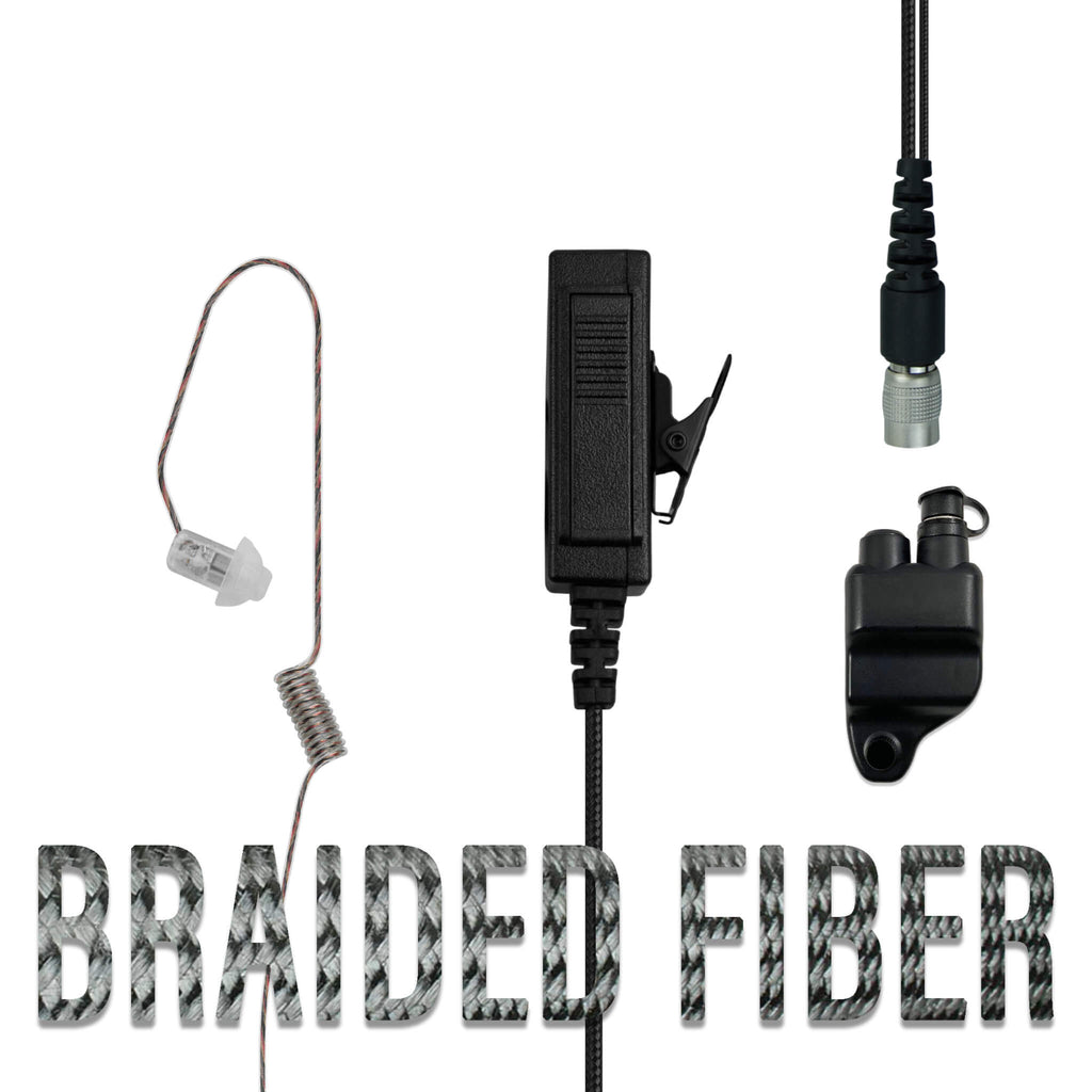 I-B2W28RR poltact Braided Fiber Tactical Mic & Invisible Series Tubeless Earpiece Kit w/ Quick Disconnect Hirose Connector Easy Connect Quick Release connector EP1328EC-W Harris L3Harris M/A-Com P5300 P5350 P5370 P5450 P5470 P5500 P5550 P5570 P7300 P7350 P7370 XG-15(P/MultiMode) XG-25(P/Pe/MultiM tubeless material comms communications Comm Gear Supply CGS 3.5F+2W-V2-Hirose 3.5F+1WB-V2-Hirose Choice Tier 1 Choice Tier 2 Choice Tier 3 Compact C+WWPTT-Hirose C+WPTT-Hirose T-3-Hirose Cyclone N-ear surveillance 