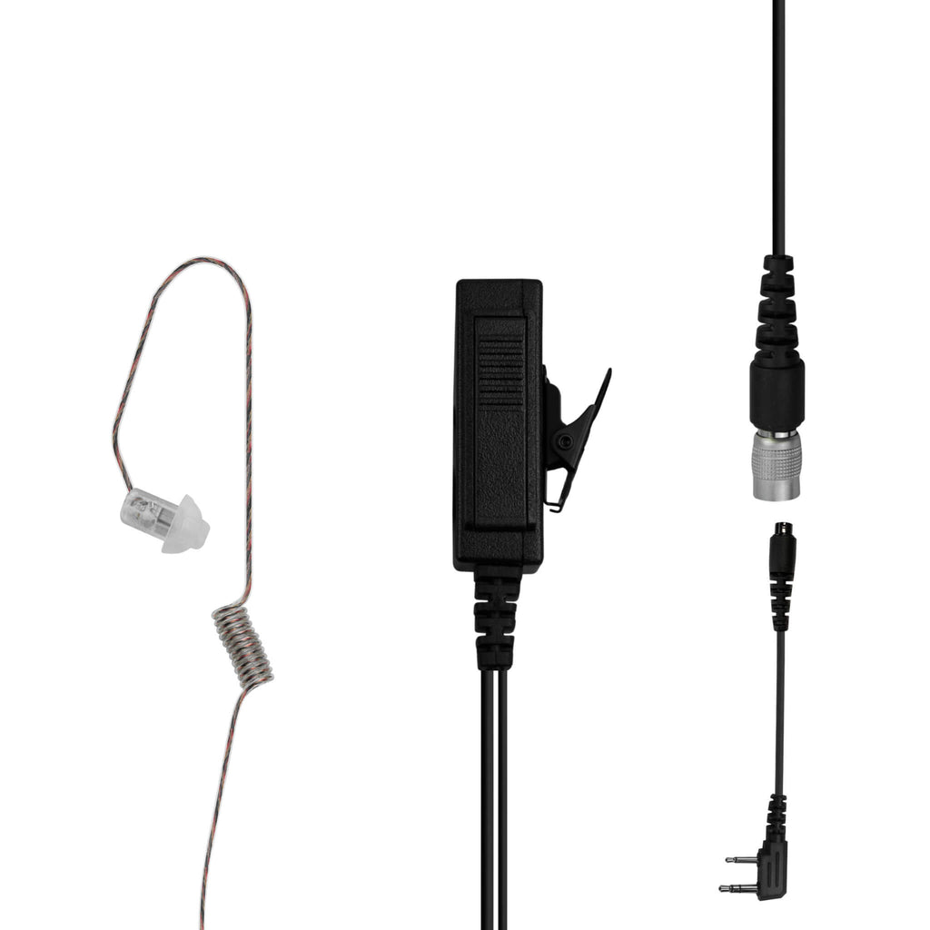 I-PM01RR Invisible Patrol Mic Tubeless Earpiece Tubeless Earpiece Kit Rapid Release Quick Disconnect Easy Connect Quick Release Connector Kenwood TK & NEXEDGE NX 2-Pin, Baofeng, AR-152, BTECH, Rugged Radios, Diga-Talk, TYT, AnyTone, Relm/BK Radio Quansheng EP1301EC-W tubeless  material comms communications Comm Gear Supply CGS Patrol Mic Patrol Series 3.5F+2W-V2-Hirose 3.5F+1WB-V2-Hirose Choice Tier 1 Choice Tier 2 Choice Tier 3 Compact C+WWPTT-Hirose C+WPTT-Hirose T-3-Hirose Cyclone N-ear surveillance 