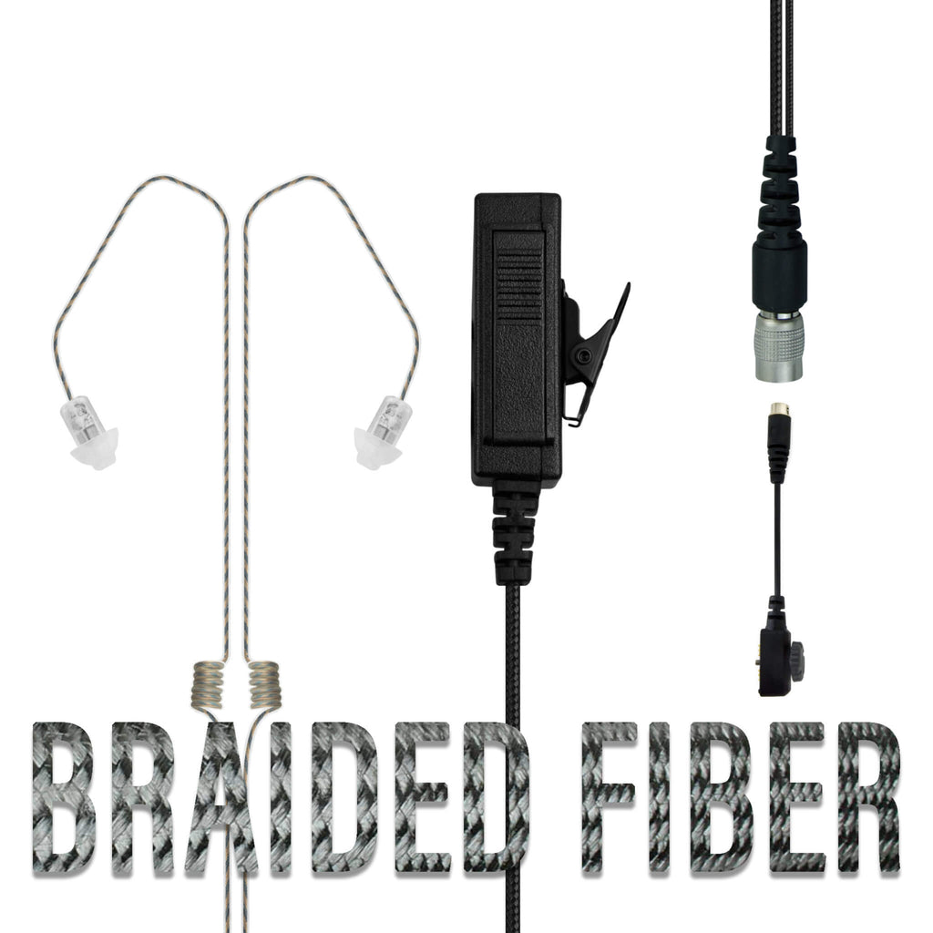 ID-B2W34RR poltact Braided Fiber dual ear Tactical Mic & Invisible Series Tubeless Earpiece Kit w/ Quick Disconnect Hirose Connector Easy Connect Quick Release connector Sonim XP5, XP5plus, XP5s, XP8, XP10 tubeless  material comms communications Comm Gear Supply CGS 3.5F+2W-V2-Hirose 3.5F+1WB-V2-Hirose Choice Tier 1 Choice Tier 2 Choice Tier 3 Compact C+WWPTT-Hirose C+WPTT-Hirose T-3-Hirose Cyclone N-ear surveillance 