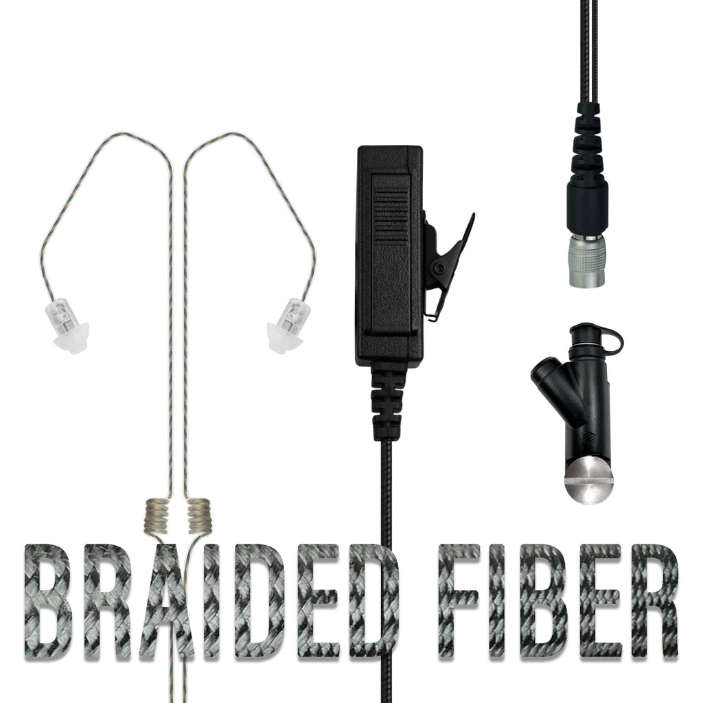 ID-B2W29RR poltact Braided Fiber dual ear Tactical Mic & Invisible Series Tubeless Earpiece Kit w/ Quick Disconnect Hirose Connector Easy Connect Quick Release connector EP1348EC-W motorola Harris L3Harris XL-150/P XG-100 XG-100P XL-185 XL-185P XL-185Pi XL-200 XL-200P XL-200Pi XL-400 tubeless  material comms communications Comm Gear Supply CGS 3.5F+2W-V2-Hirose 3.5F+1WB-V2-Hirose Choice Tier 1 Choice Tier 2 Choice Tier 3 Compact C+WWPTT-Hirose C+WPTT-Hirose T-3-Hirose Cyclone N-ear surveillance 