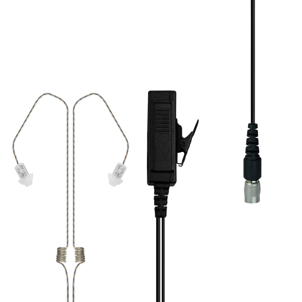 ID-PM-RR dual ear Invisible Patrol Mic Tubeless Earpiece Tubeless Earpiece Kit Rapid Release Quick Disconnect Easy Connect Quick Release Connector Kenwood Harris Tait  Motorola Icom Relm  btech baofeng ef johnson flexo EP1305EC-W Comm Gear Supply CGS earphone connection tubeless  material comms communications Comm Gear Supply CGS Patrol Mic Patrol Series 3.5F+2W-V2-Hirose 3.5F+1WB-V2-Hirose Choice Tier 1 Choice Tier 2 Choice Tier 3 Compact C+WWPTT-Hirose C+WPTT-Hirose T-3-Hirose Cyclone N-ear surveillance 