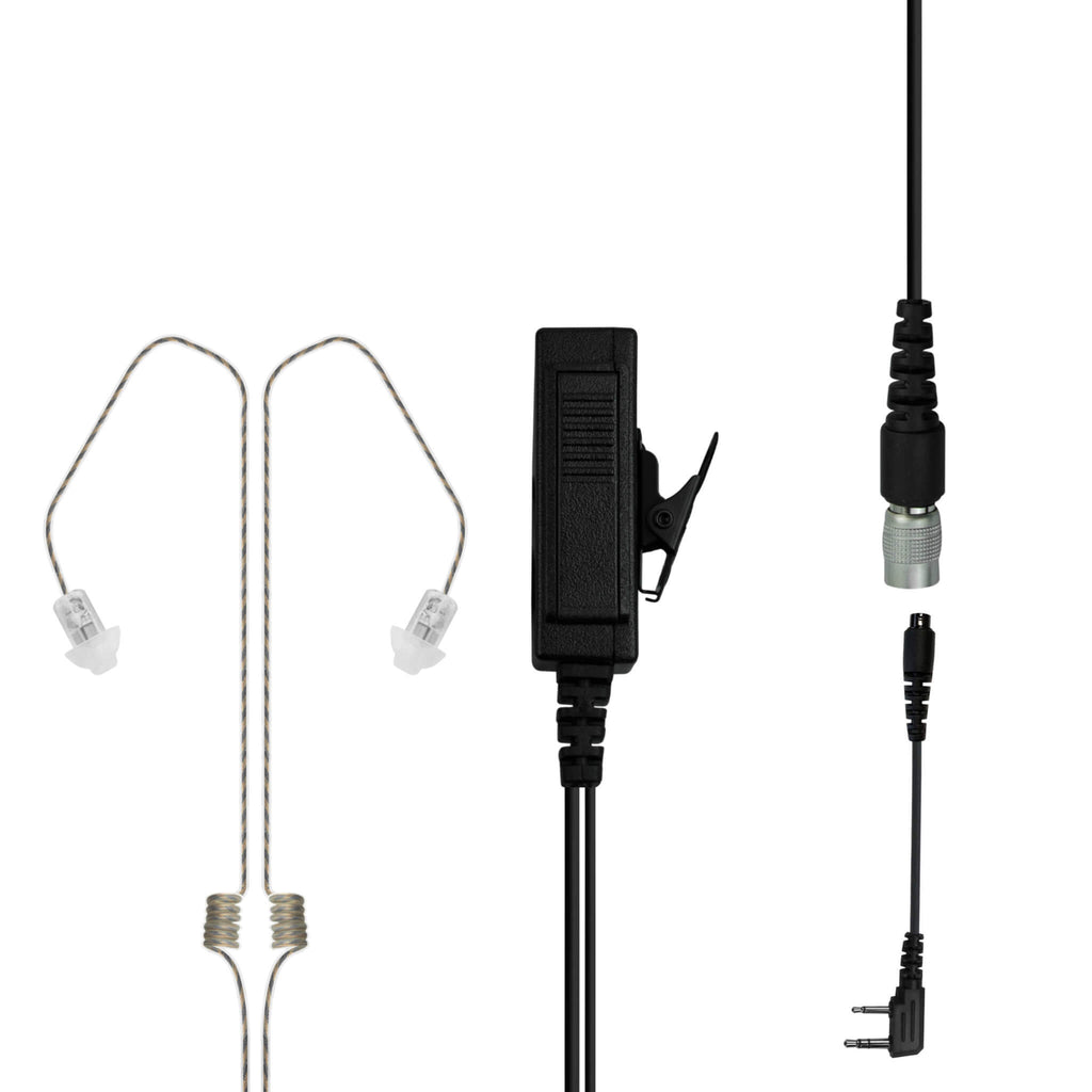 ID-PM01RR Invisible lapel Patrol Mic dual ear Tubeless Earpiece Tubeless Earpiece Kit Rapid Release Quick Disconnect Easy Connect Quick Release Connector Kenwood TK & NEXEDGE NX 2-Pin, Baofeng, AR-152, BTECH, Rugged Radios, Diga-Talk, TYT, AnyTone, Relm/BK Radio Quansheng EP1301EC-W tubeless  material comms Comm Gear Supply CGS Patrol Mic Patrol Series 3.5F+2W-V2-Hirose 3.5F+1WB-V2-Hirose Choice Tier 1 Choice Tier 2 Choice Tier 3 Compact C+WWPTT-Hirose C+WPTT-Hirose T-3-Hirose Cyclone N-ear surveillance 