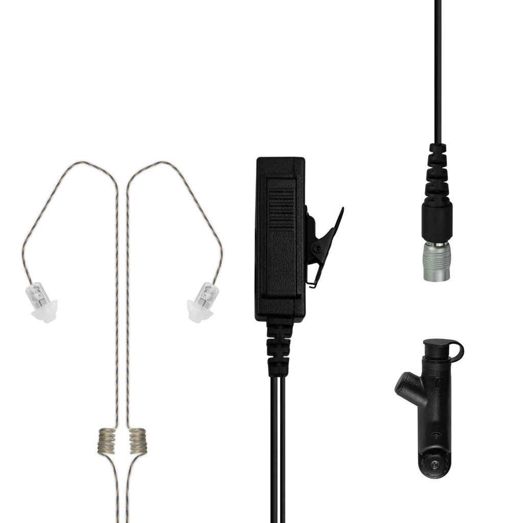 ID-PM37RR dual ear Invisible Patrol Mic Tubeless Earpiece Tubeless Earpiece Kit Rapid Release Quick Disconnect Easy Connect Quick Release Connector EP13R7EC-W Motorola R7, R7A, Ion Series, MXP600 N Series N30, N50, N60, N70 GCAI Mini M20 tubeless  material comms communications Comm Gear Supply CGS Patrol Mic Patrol Series 3.5F+2W-V2-Hirose 3.5F+1WB-V2-Hirose Choice Tier 1 Choice Tier 2 Choice Tier 3 Compact C+WWPTT-Hirose C+WPTT-Hirose T-3-Hirose Cyclone N-ear surveillance 