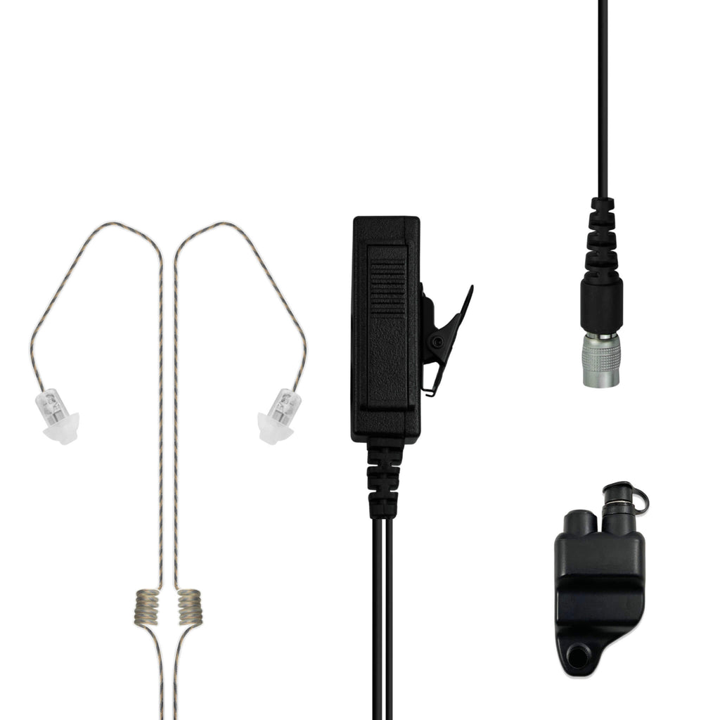 ID-PM28RR dual ear Invisible Patrol Mic Tubeless Earpiece Tubeless Earpiece Kit Rapid Release Quick Disconnect Easy Connect Quick Release Connector EP1328EC-W Harris L3Harris M/A-Com P5300 P5350 P5370 P5450 P5470 P5500 P5550 P5570 P7300 P7350 P7370 XG-15(P/MultiMode) XG-25 tubeless material comms communications Comm Gear Supply CGS Patrol Mic Patrol Series 3.5F+2W-V2-Hirose 3.5F+1WB-V2-Hirose Choice Tier 1 Choice Tier 2 Choice Tier 3 Compact C+WWPTT-Hirose C+WPTT-Hirose T-3-Hirose Cyclone N-ear surveillance