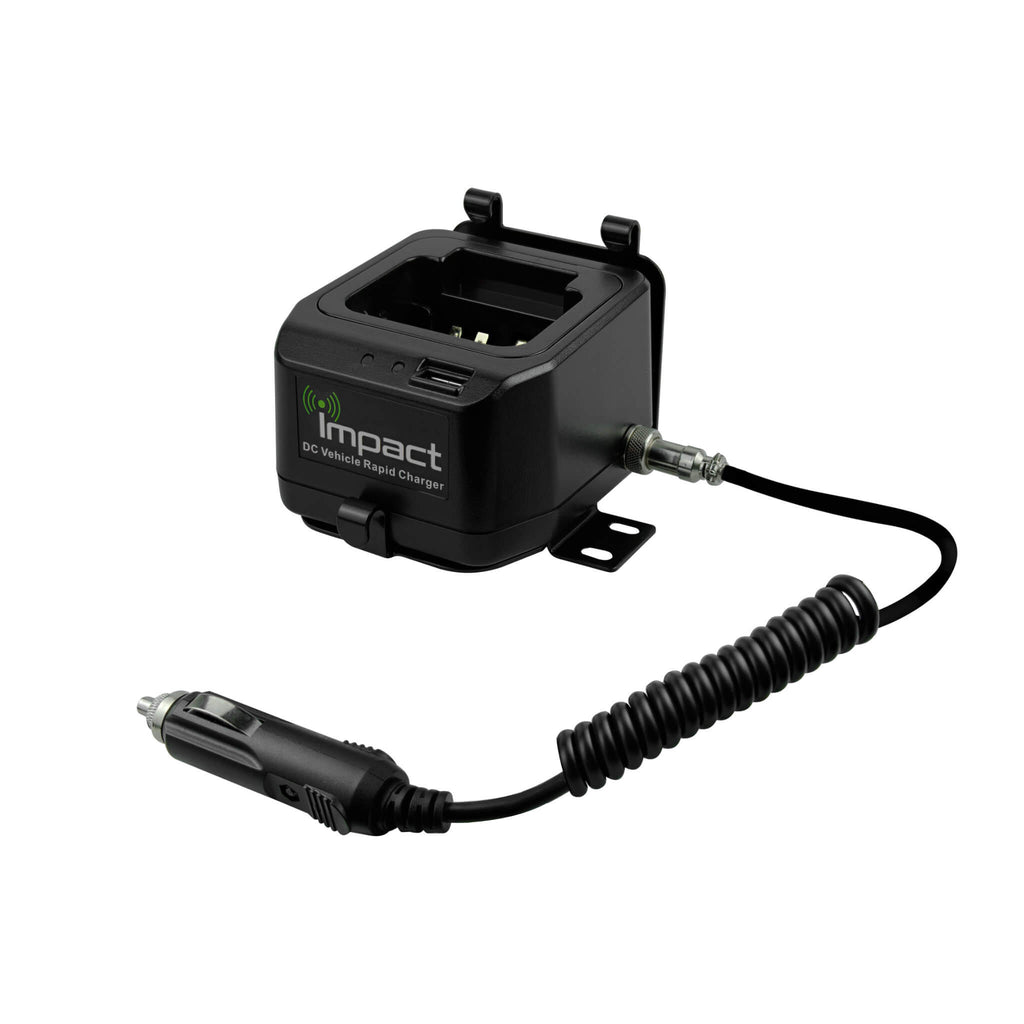 IMPA-1DC-IMPA-113: Complete Law Enforcement/Tactical In-Vehicle Charger for Motorola Radio/Walkie Motorola/Bearcom: MAG ONE/BPR40, BC130, BC300D(Radio Batteries: PMNN4075, PMNN4071)- Not your common car charger! Comm Gear Supply CGS