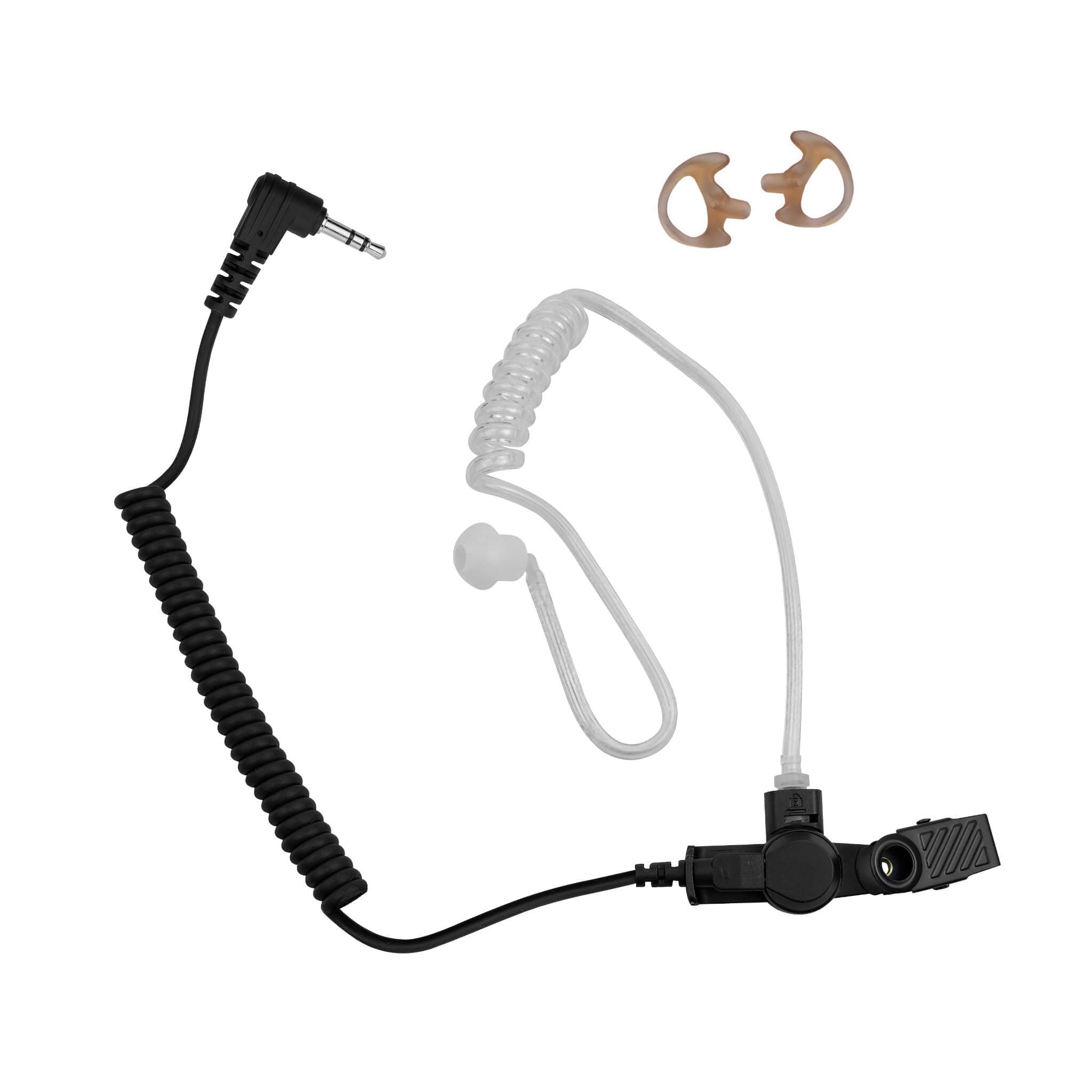 Listen Only 3.5mm Tactical Acoustic Tube Earpiece